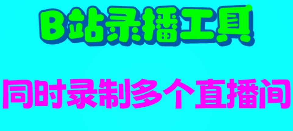 B站录播工具，支持同时录制多个直播间【录制脚本+使用教程】网创吧-网创项目资源站-副业项目-创业项目-搞钱项目八海掘金网创吧