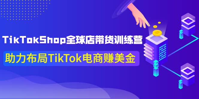 TikTokShop全球店带货训练营【更新9月份】助力布局TikTok电商赚美金网创吧-网创项目资源站-副业项目-创业项目-搞钱项目八海掘金网创吧