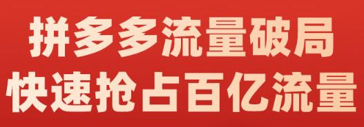 阿杰·拼多多流量破局:如何打黑标，爆款的思路，拼多多流量框架，快速抢占百亿流量网创吧-网创项目资源站-副业项目-创业项目-搞钱项目八海掘金网创吧