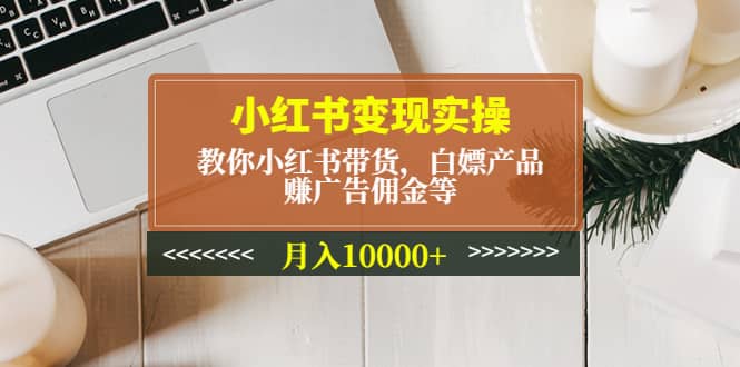 小红书变现实操：教你小红书带货，白嫖产品，赚广告佣金等网创吧-网创项目资源站-副业项目-创业项目-搞钱项目八海掘金网创吧