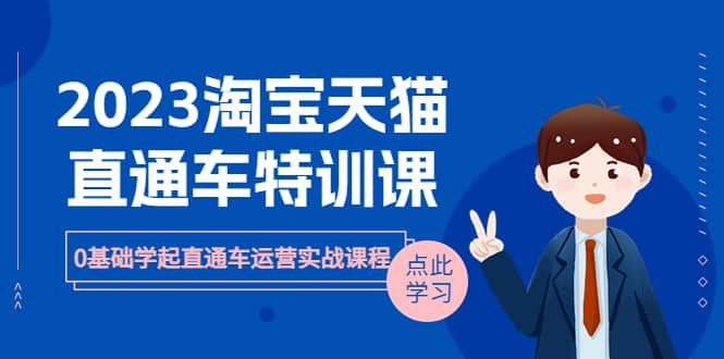 2023淘宝·天猫直通车评特训课，0基础学起直通车运营实战课程（8节课时）网创吧-网创项目资源站-副业项目-创业项目-搞钱项目八海掘金网创吧