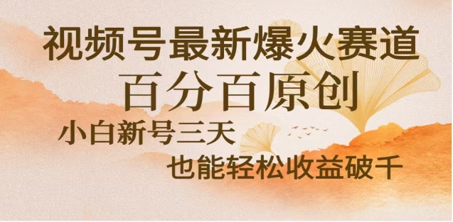 视频号独家玩法，老年养生赛道，无脑搬运爆款视频，日入2000+网创吧-网创项目资源站-副业项目-创业项目-搞钱项目八海掘金网创吧