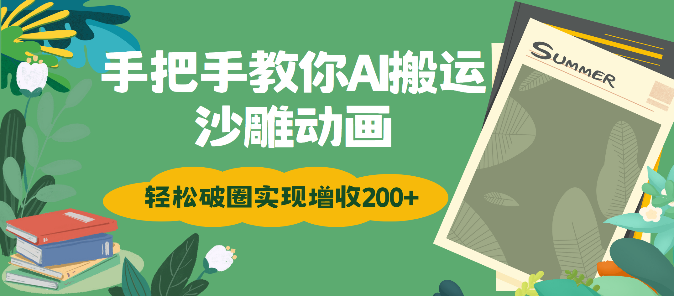 手把手教你用AI搬运沙雕动画轻松破圈实现增收200+网创吧-网创项目资源站-副业项目-创业项目-搞钱项目八海掘金网创吧
